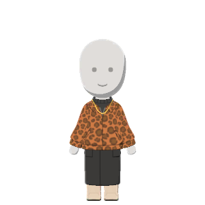 Animal-print-blouson outfit