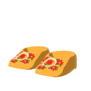 Wooden clogs