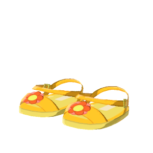 Flower sandals