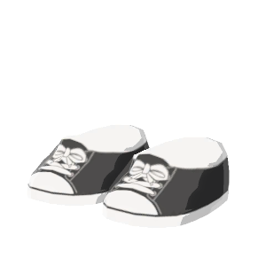 Rubber-toe sneakers