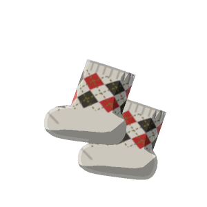 Argyle socks