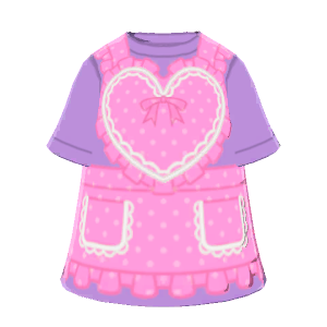 Heart apron