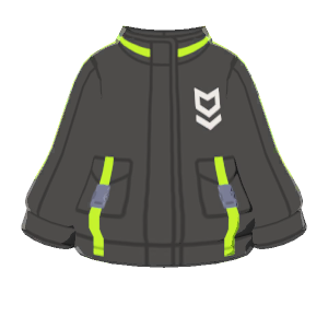 Sleek cyberpunk jacket