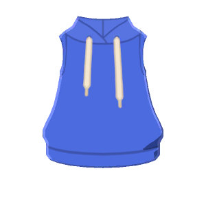 Sleeveless pullover sweatshirt