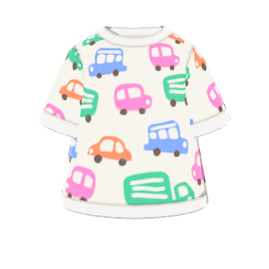 Traffic-print tee