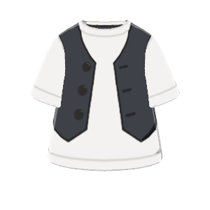 Vest and tee