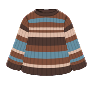 Multistriped sweater