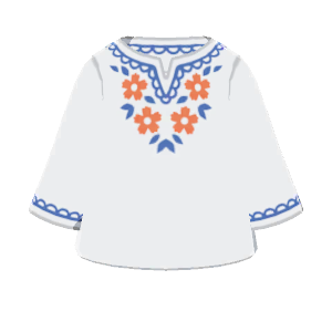 Embroidered blouse
