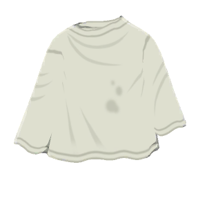 Wrinkled long-sleeve tee