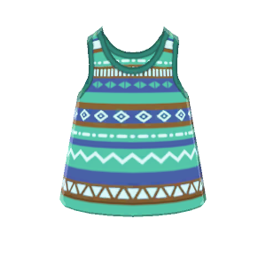 Patterned tank top