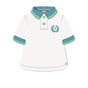 Accent-lines polo shirt