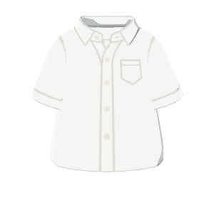 Basic short-sleeve dress shirt