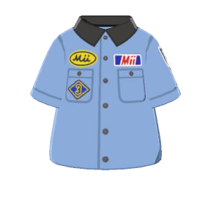 Work shirt with patches