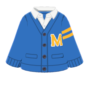 Varsity cardigan