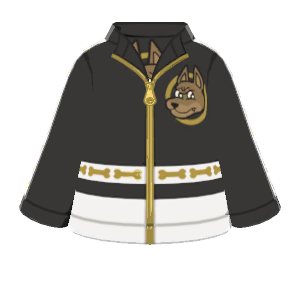 Dog-logo jacket
