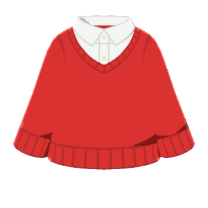 Dress shirt and sweater