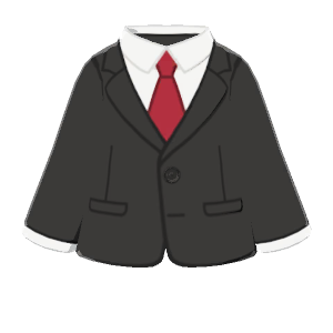 Business-suit jacket and tie