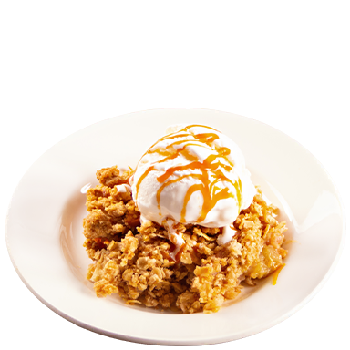Apple crumble