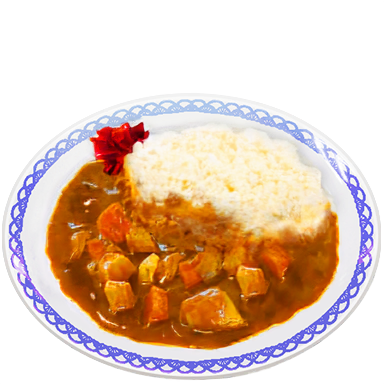 Curry with rice