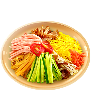 Hiyashi-chuka noodles