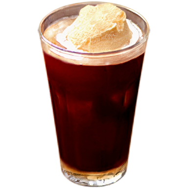 Root-beer float