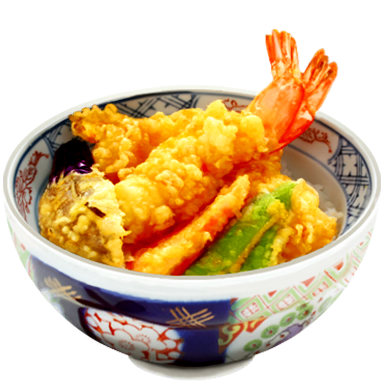 Tempura rice bowl