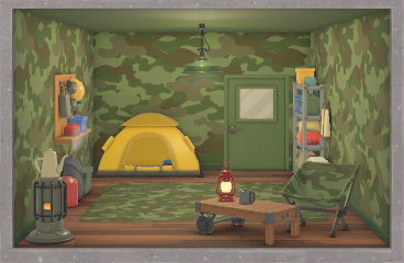 Camo Campsite set