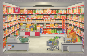 Food Mart set