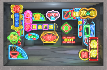 Neon Signs set