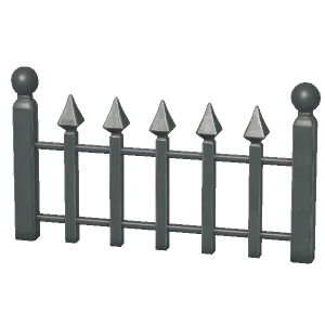 Iron fence