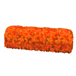 Hedge (fall colors)