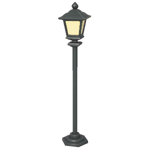 Retro streetlamp
