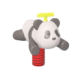 Bouncy playground ride