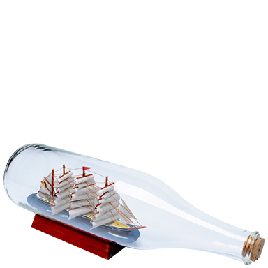 Ship in a bottle