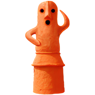 Clay figure