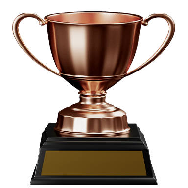 Bronze trophy