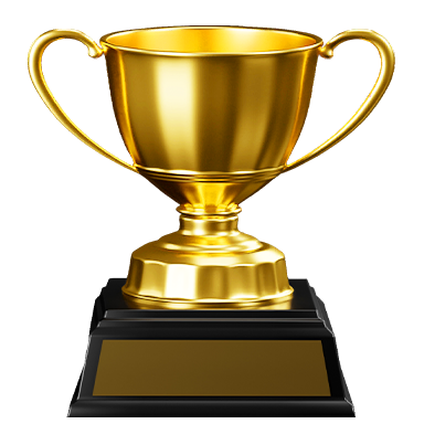 Gold trophy