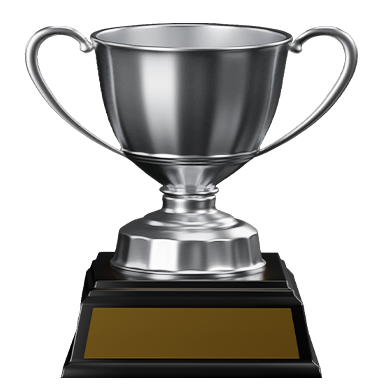 Silver trophy