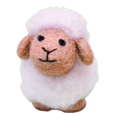 Wool-felt sheep