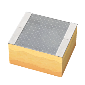 Steel-plate path