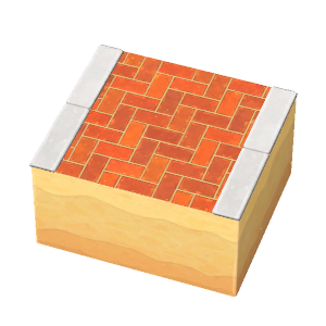 Brick path